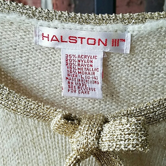 Vintage Y2K Halston III Sweater Size L - Picture 7 of 9